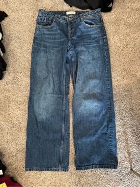 Zara Women's Blue Bootcut Jeans